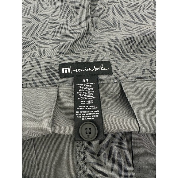 Travis Mathew power lounging performance shorts Men’s size 34 quite shade/black - Picture 7 of 7